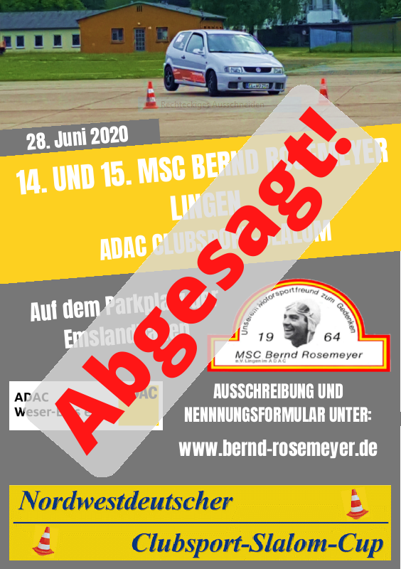 Clubslalom ist abgesagt